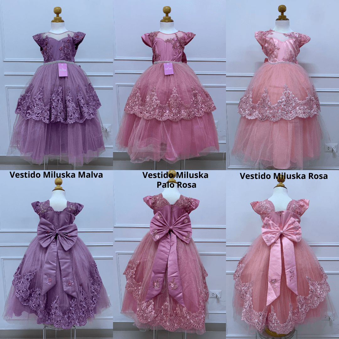 Vestido Miluska Palo Rosa