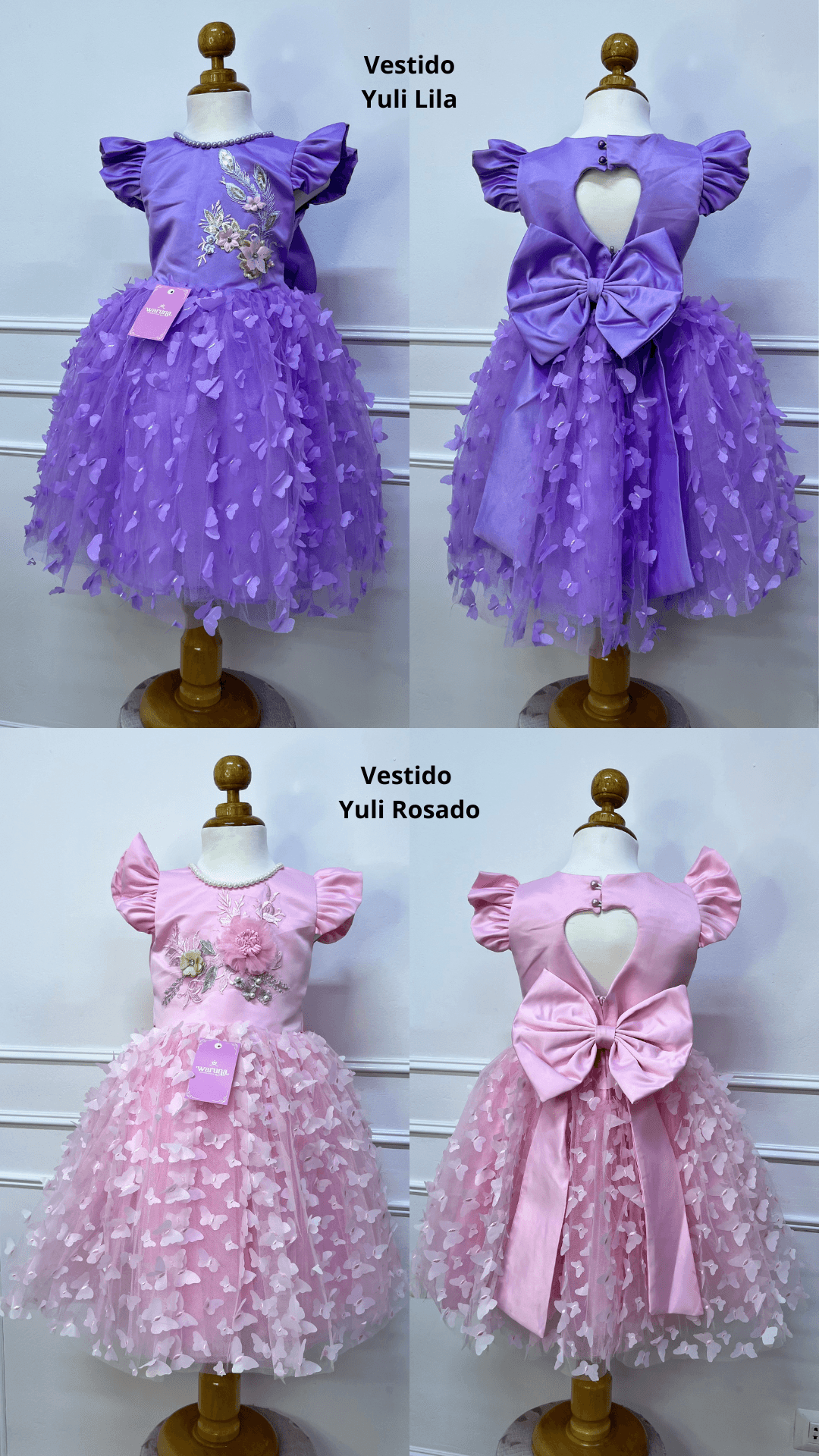 Vestido Yuli Rosado