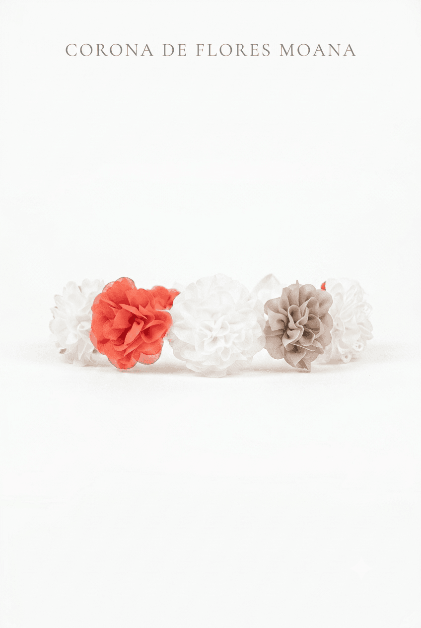 Corona de flores moana — Corona de flores moana