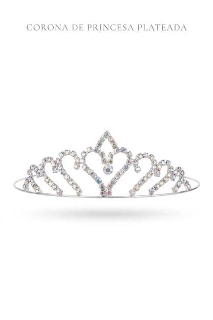 Corona princesa plateada — Corona princesa plateada