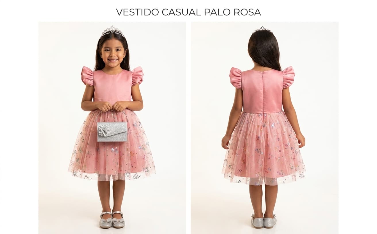 Casual palo rosa — Casual palo rosa - Talla 2