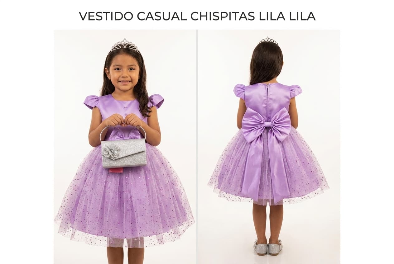 Casual chispitas lila — Casual chispitas lila Lila T4