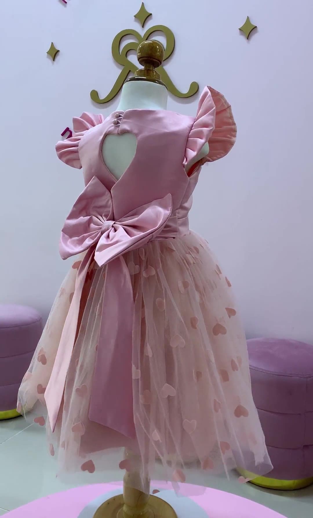 Vestido Bombón Rosa Nude