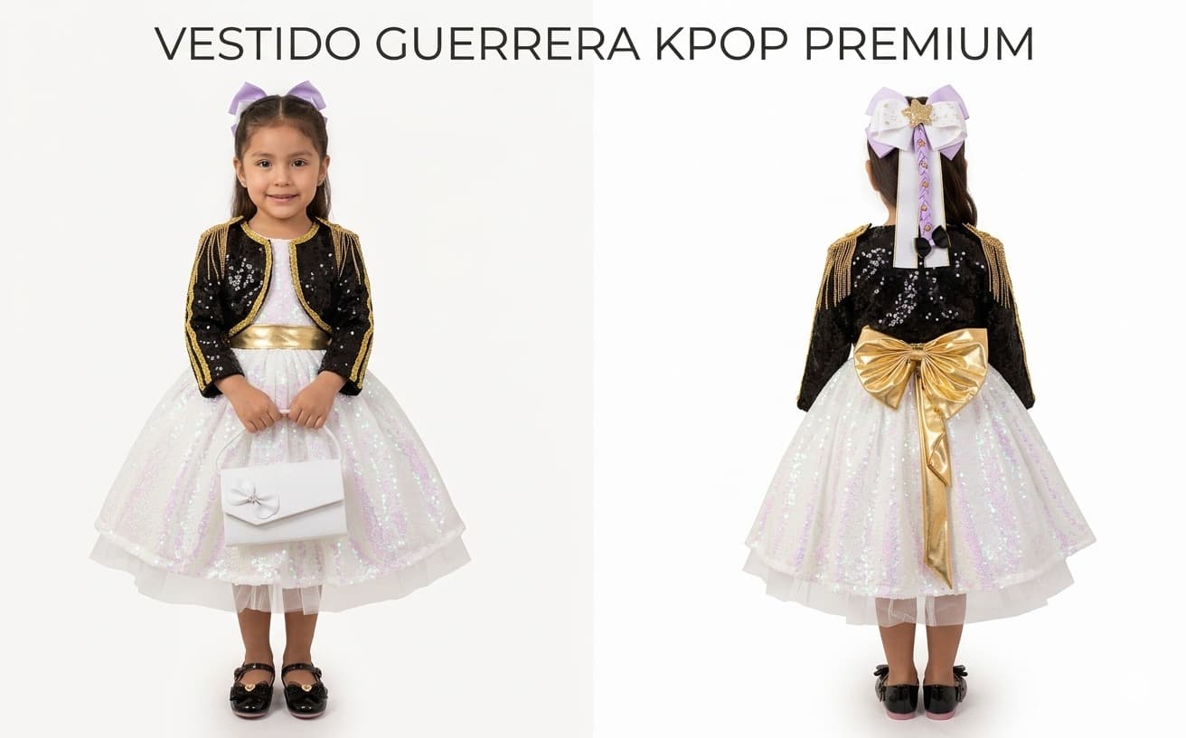 Vestido Guerrera Kpop Premium — 4
