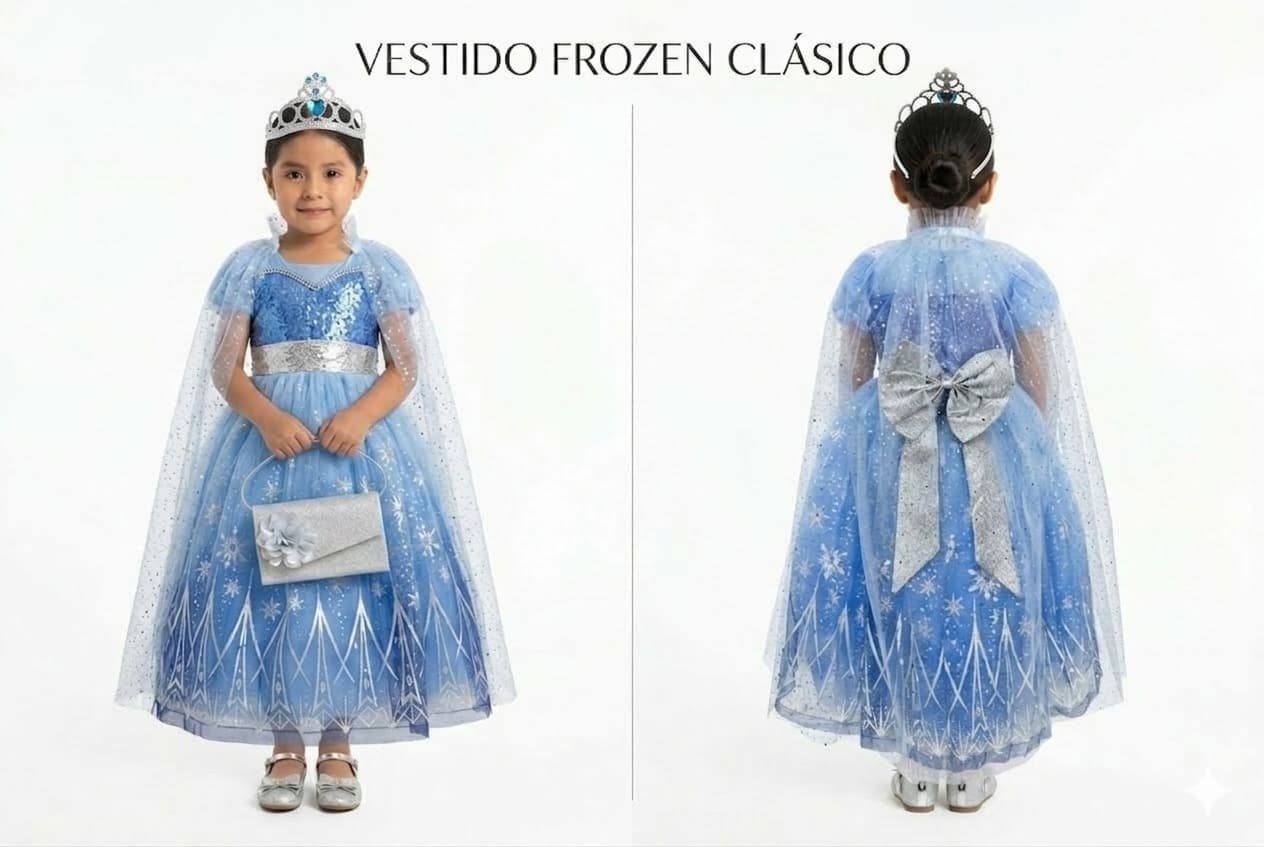 Vestido Frozen Clásico — 2